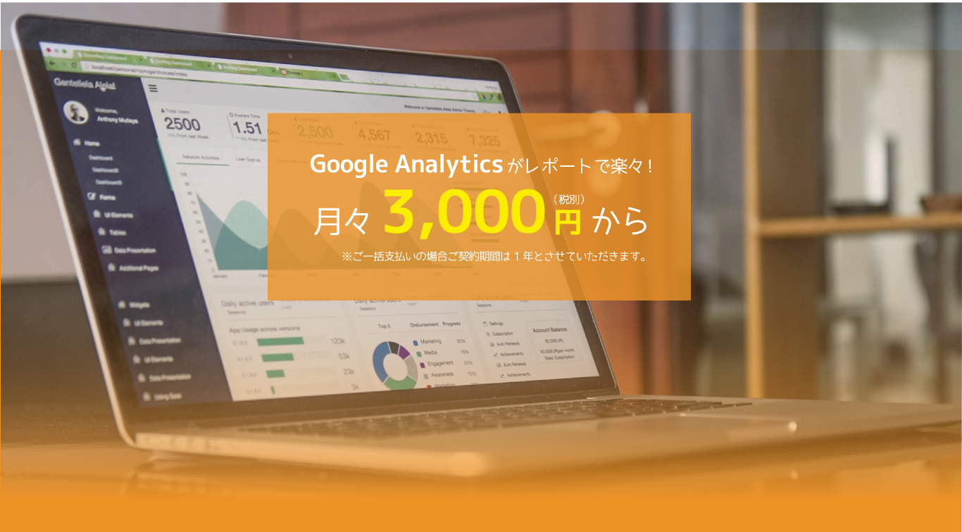 Google Analyticsがレポートで楽々！|Google Analytic|（株）だいずらぼ